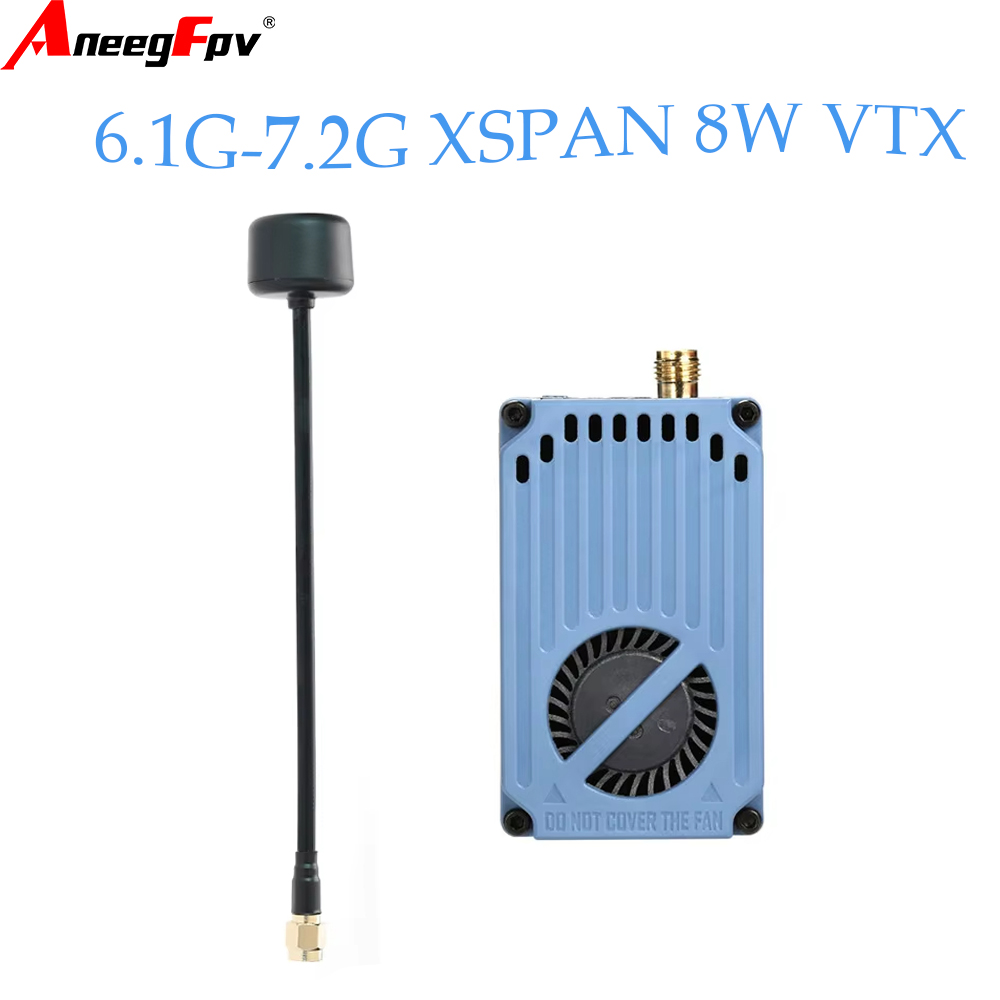 Vtx Video Transmitter - RUSHFPV 6.1‑7.2G 8W X61728 VTX Videoübertragungsmodul