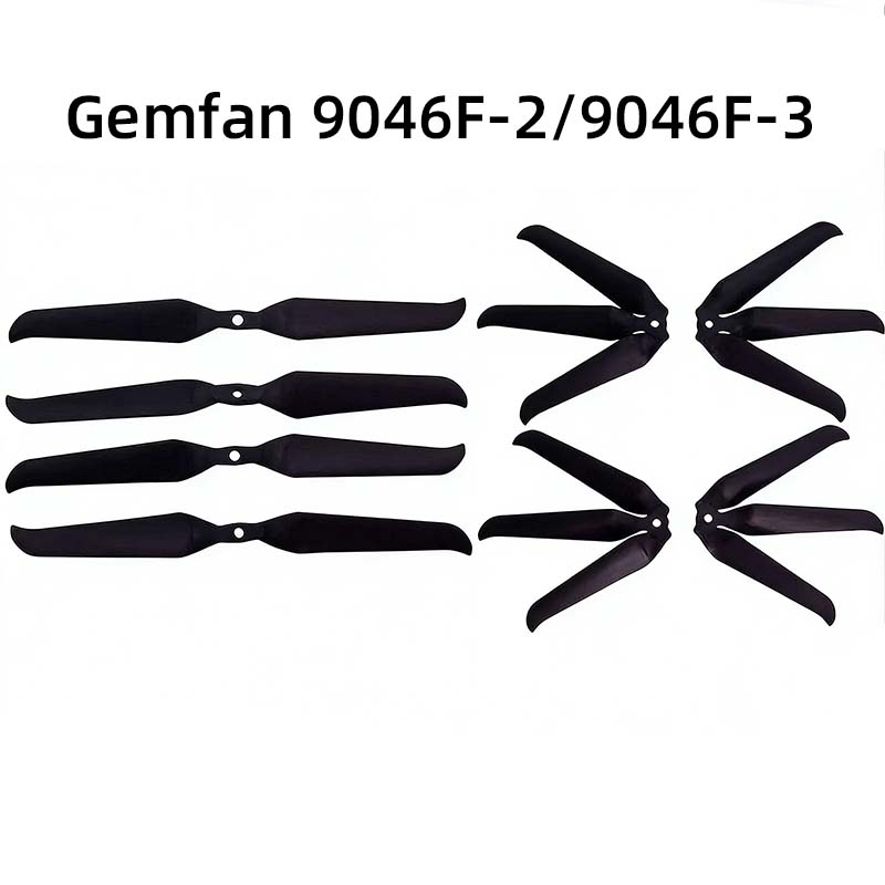 Drone Rc Folding - Gemfan 9046F-2/9046F-3 Faltbarer Propeller 9-Zoll Drohnen-RC-Modellpropeller