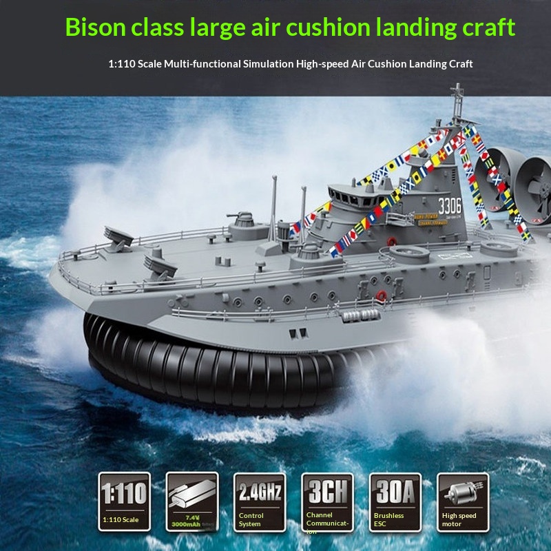 Esc 4In1 Brushless - Pinecone Modell RC Hovercraft Zubr Klasse