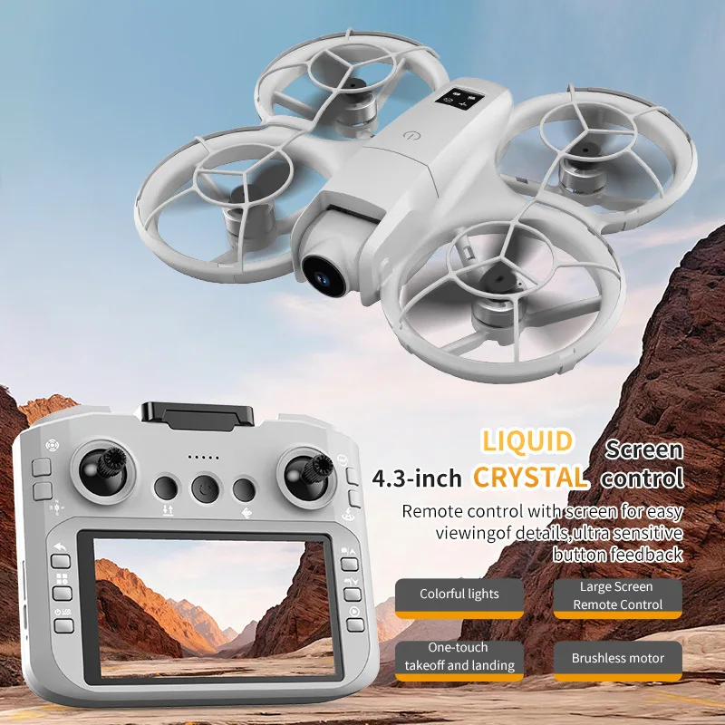 Drone Vs Rc Helicopter - JJRC H137Pro GPS-Drohne mit 4,3-Zoll-Bildschirm, 8K