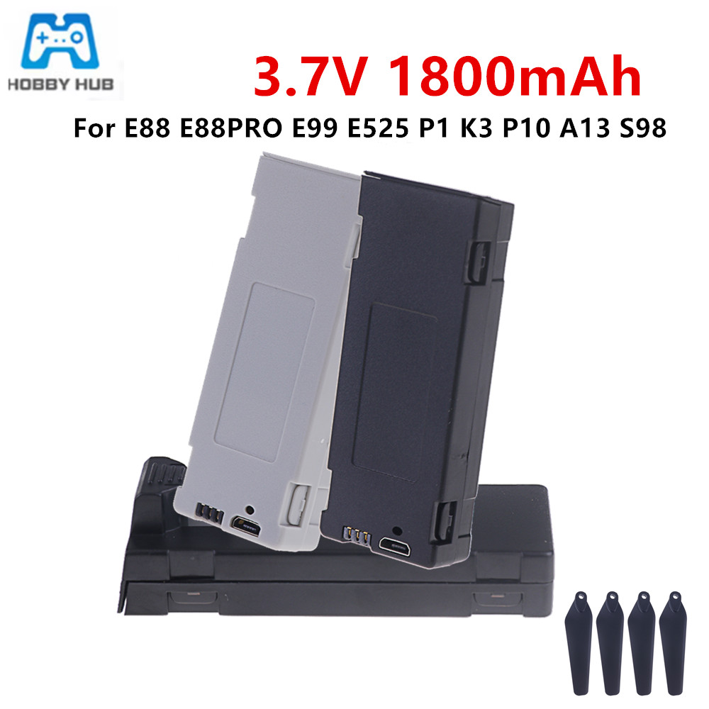 Drone Rc E99 - Für E88 Batterie Akku 3,7 V