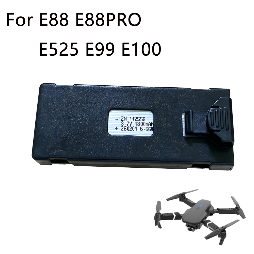Drone Rc E99 - E88 Drohnen batterie 3,7 v 1800mah
