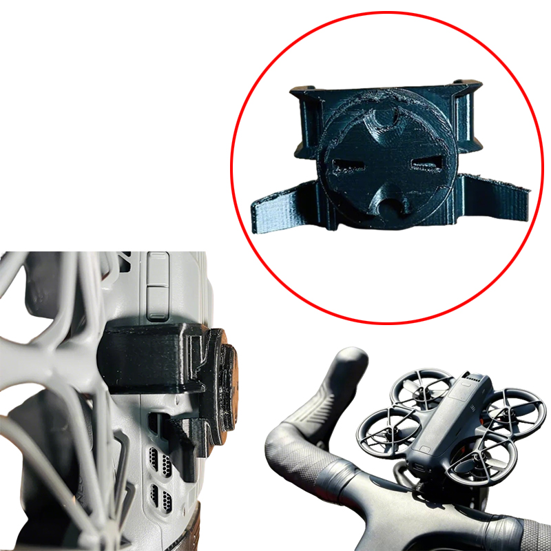 Drone Bike Rc - Für DJI Neo2 RC Drohne Fahrrad-/Motorrad-Halterungsadapter