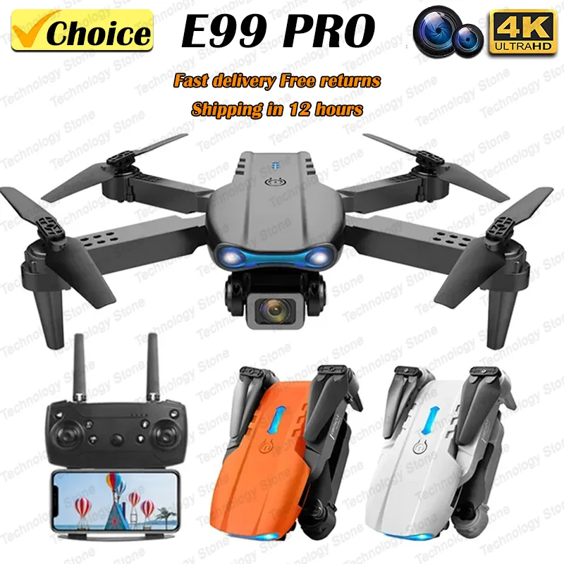 Drone Rc E99 - E99 K3 Pro Faltbare Mini-Drohne 4K