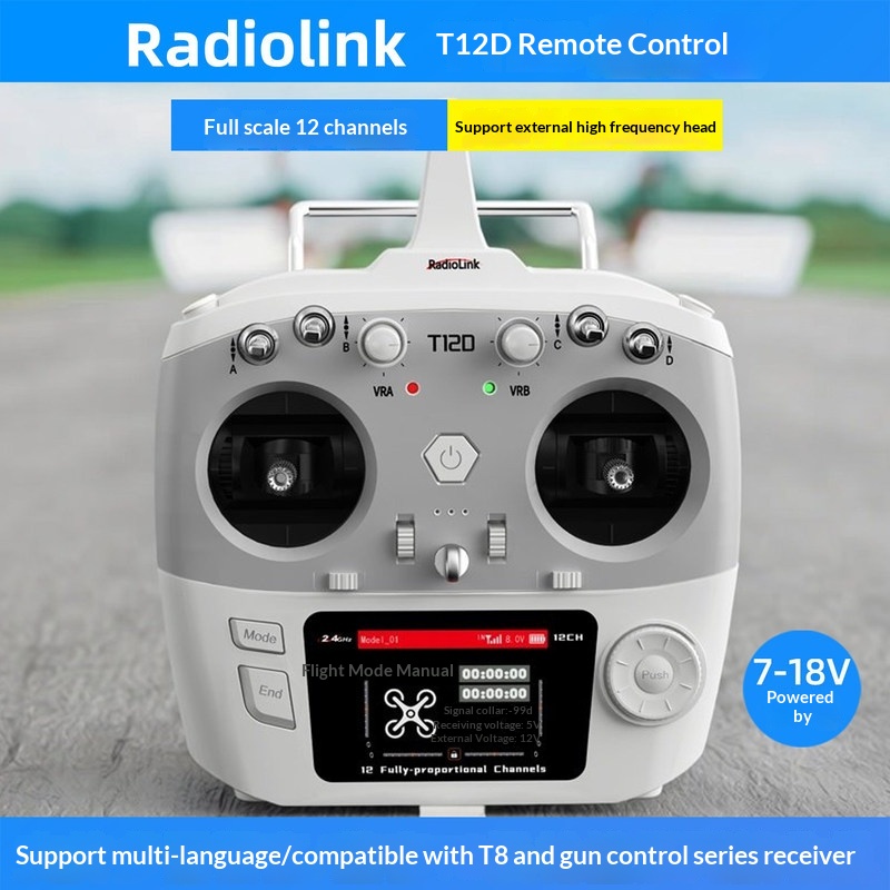 Drone Rc Frequency - Radiolink T12D 12-Kanal RC-Sender mit Externer