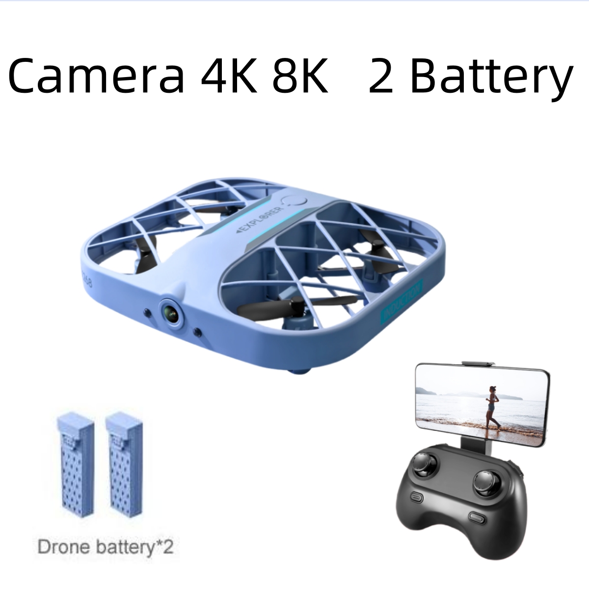 Drone Vs Rc Helicopter - JJRC H107 FPV RC-Drohne mit 2