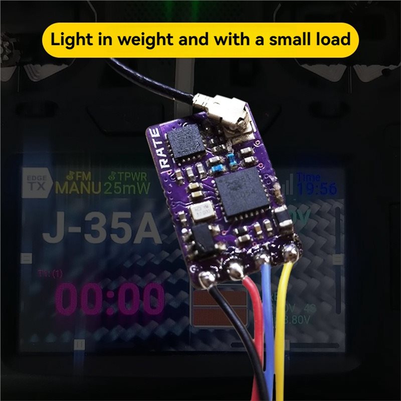Fpv Antenna Receiver - Excellent-ELRS 2.4G Nano-Empfänger CRSF/SBUS 25-500 Hz