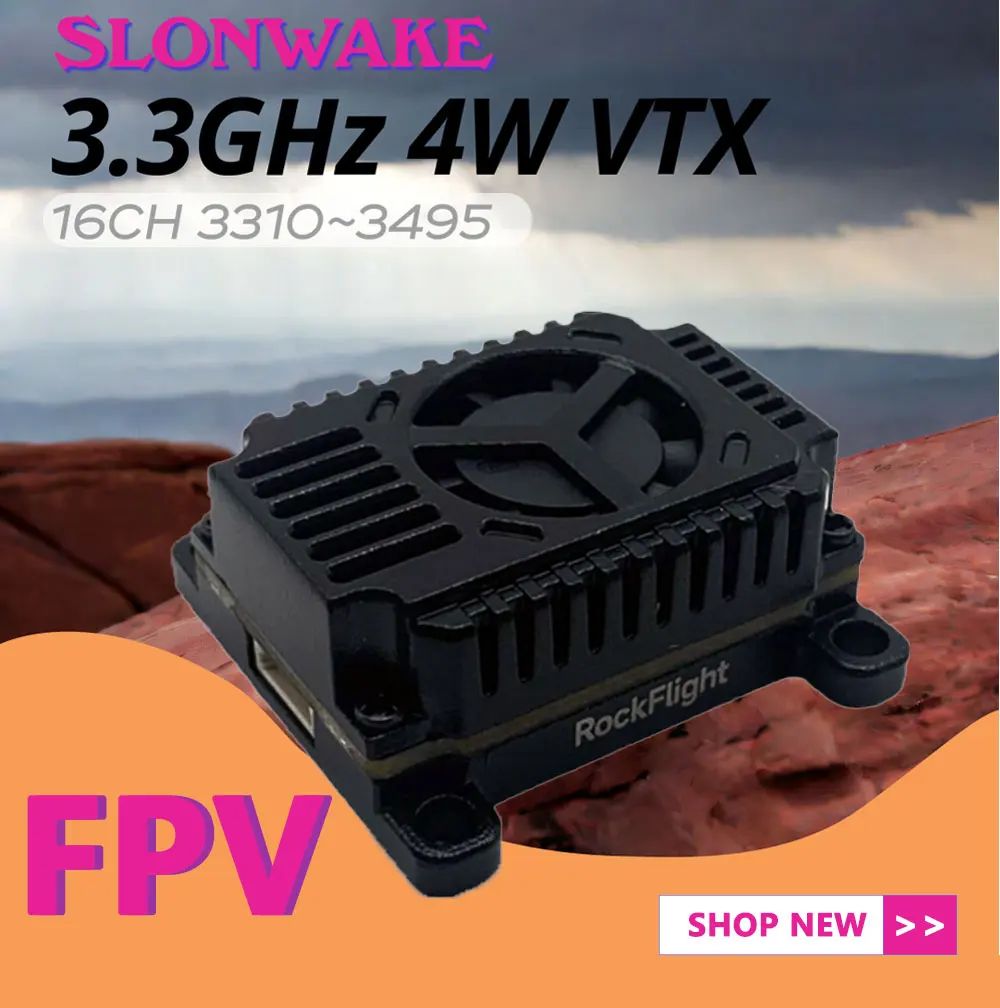 SLONWAKE FPV 3.3G 16CH 4000mW  – Vtx Video Transmitter Bewertung und Preis
