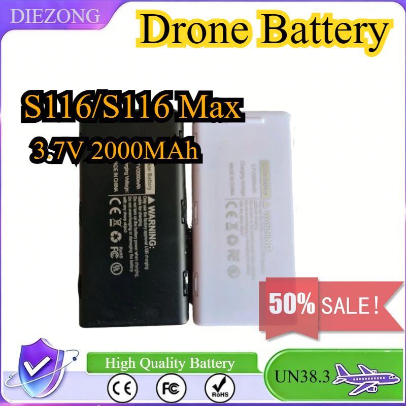 3,7V 2000mAh Akku für S116 Max – Drone Rc S116 Bewertung und Preis