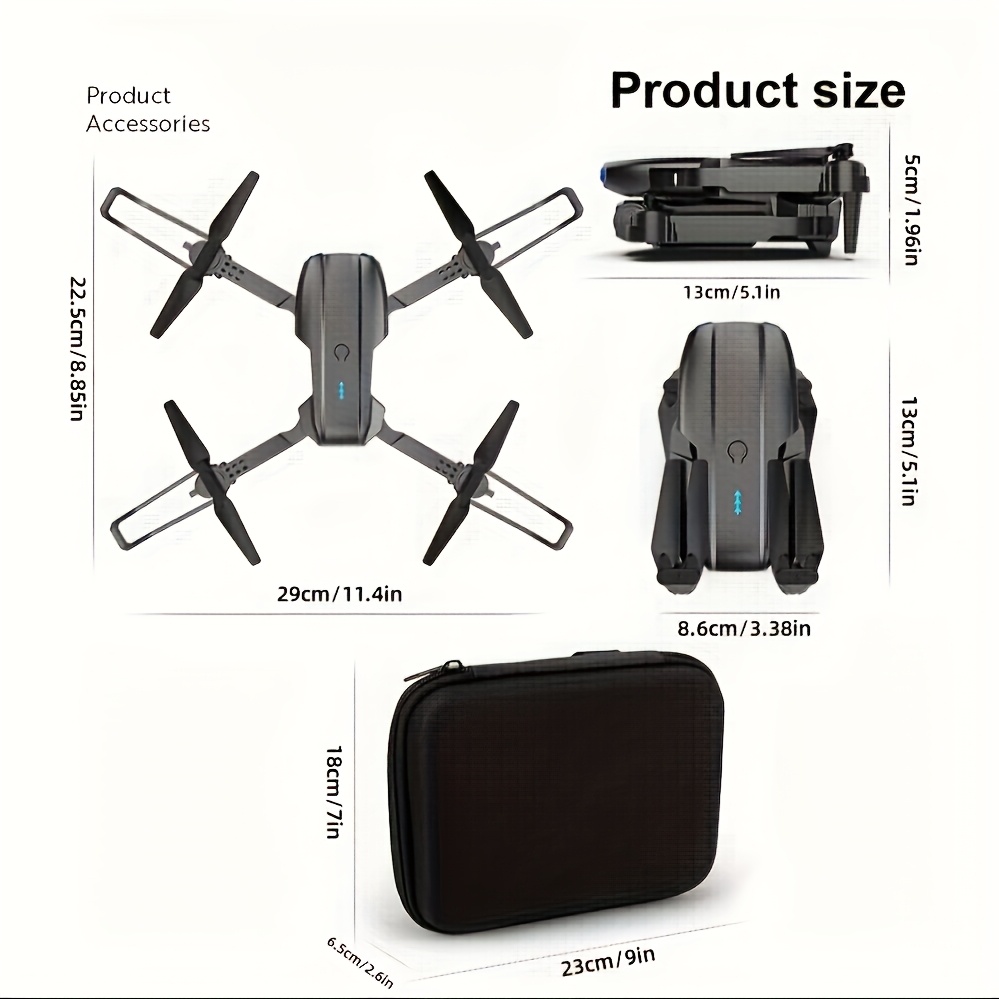 E99 faltbare RC-Drohne mit zwe – Drone Rc E99 Bewertung und Preis