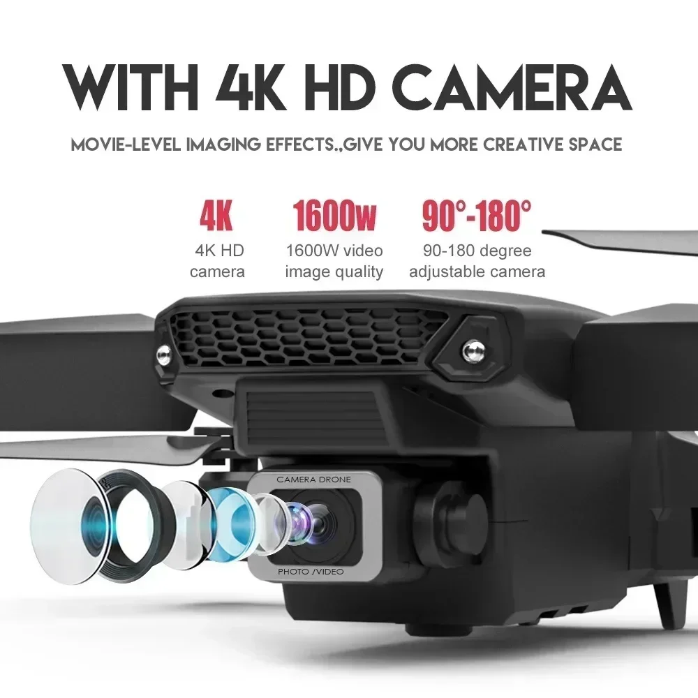 E88 Pro WIFI FPV Drohne Weitwi – Drone Rc Plegable Bewertung und Preis