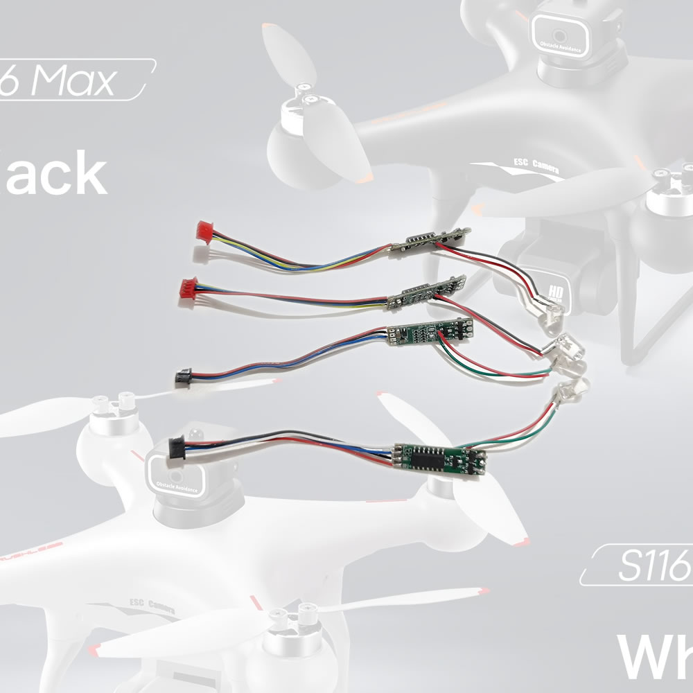 ESC-Board mit Lichtleiste, Kom – Drone Rc S116 Bewertung und Preis