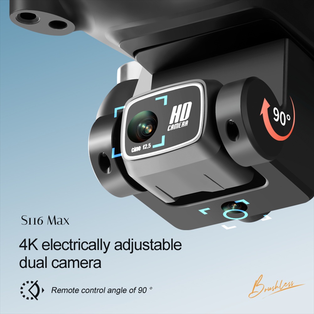 2026 Neueste S116 MAX Bürstenl – Drone Rc S116 Bewertung und Preis
