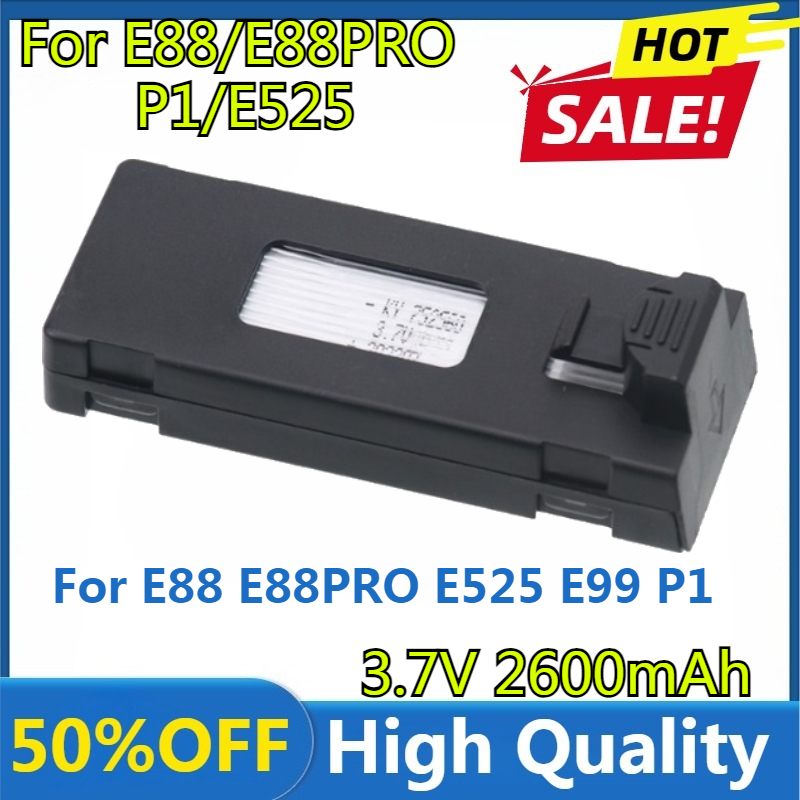 E88 Batterie 3,7 V 2600 mAh Li – Drone Rc E99 Bewertung und Preis