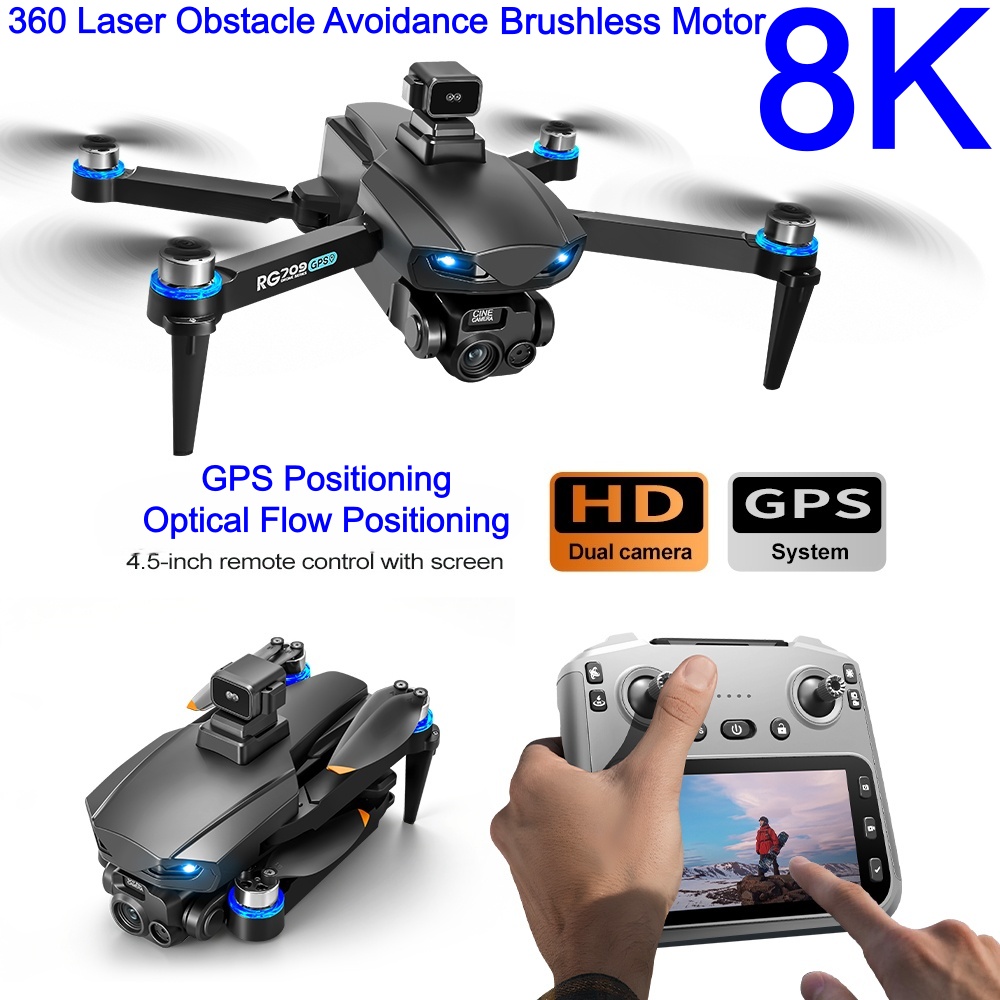 NEUE 8K-Drohne mit HD-Kamera,  – Drone Rc Folding Bewertung und Preis