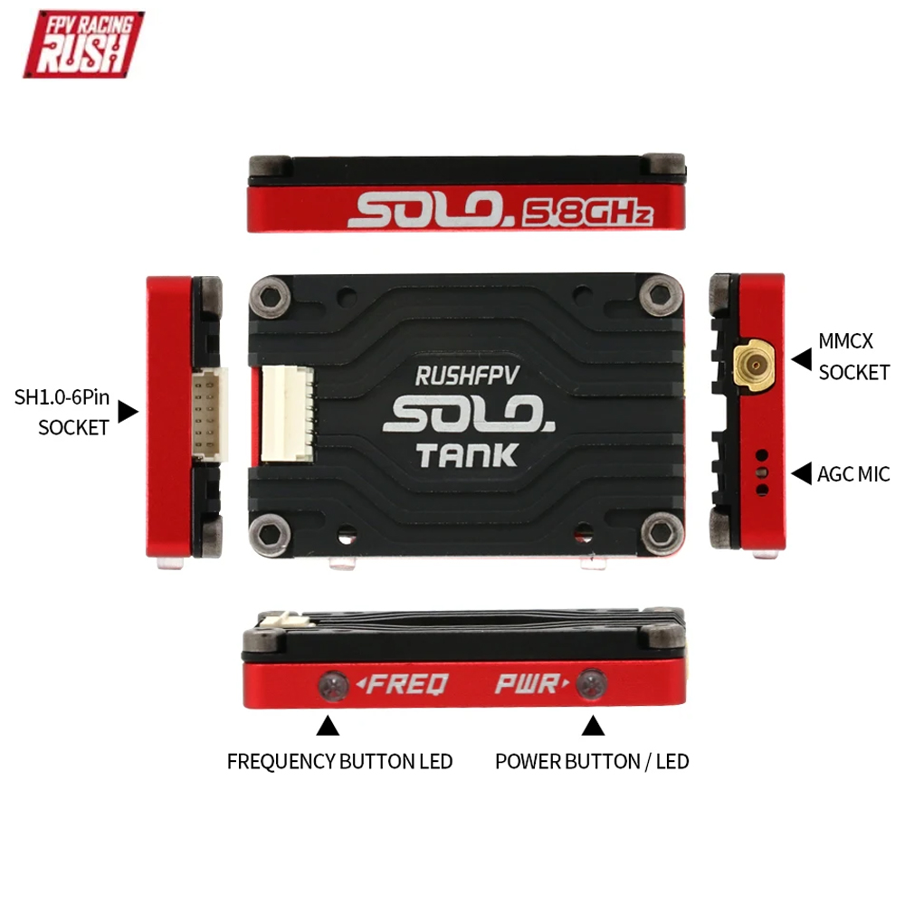 RUSHFPV Tank Solo VTX 5.8GHz 1 – Vtx Video Transmitter Bewertung und Preis