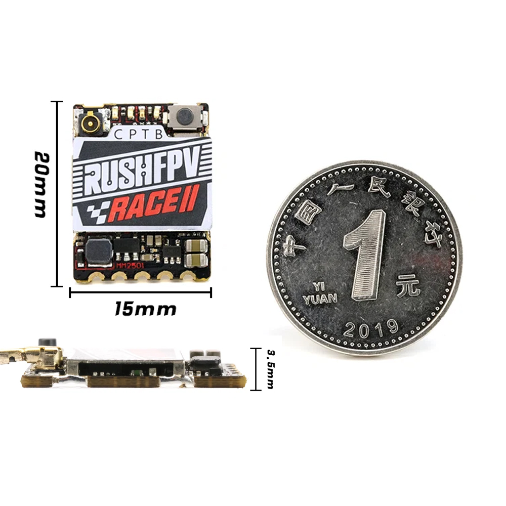 Rushfpv Rush fpv Tank Race2 20 – Vtx Video Transmitter Bewertung und Preis