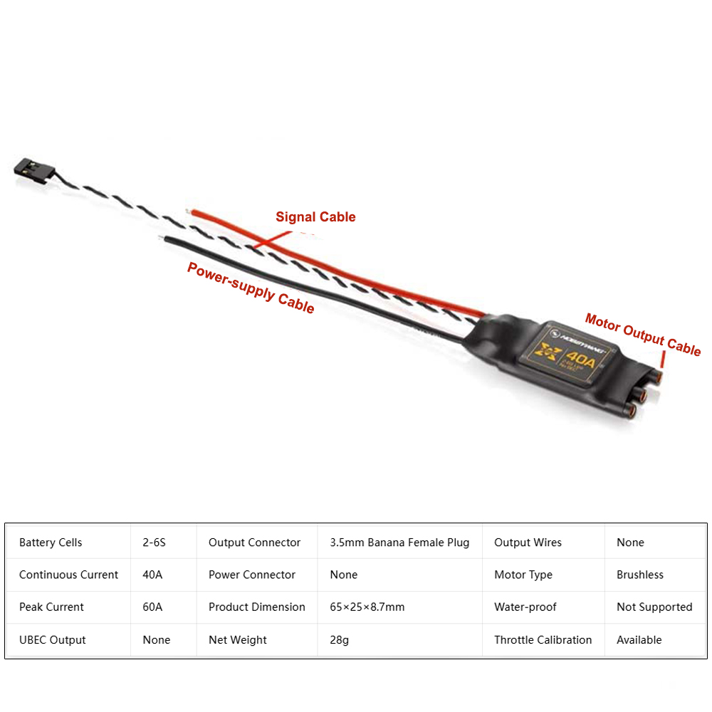 Hobbywing XRotor 40A Brushless – Esc 4In1 Brushless Bewertung und Preis